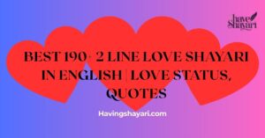 Love Shayari