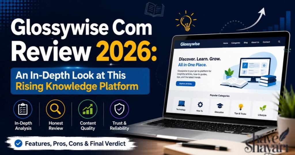 Glossywise Com Review 2026: An In-Depth Look at This Rising Knowledge Platform Glossywise Com