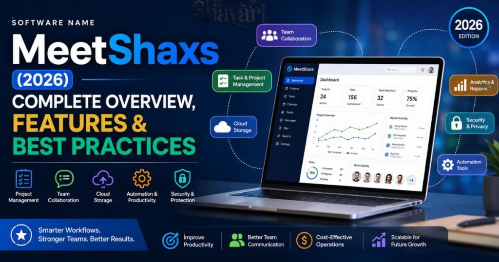 Software Name MeetShaxs (2026): Complete Overview, Features & Best Practices Software Name MeetShaxs