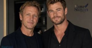 Jon Moeller and Chris Hemsworth