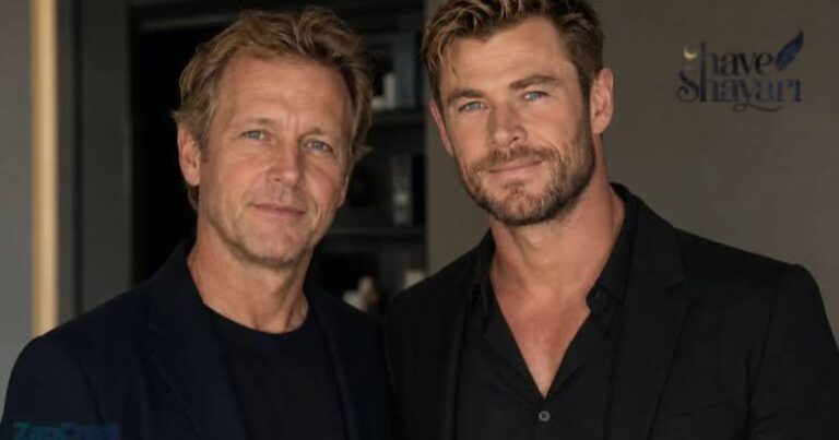 Jon Moeller and Chris Hemsworth