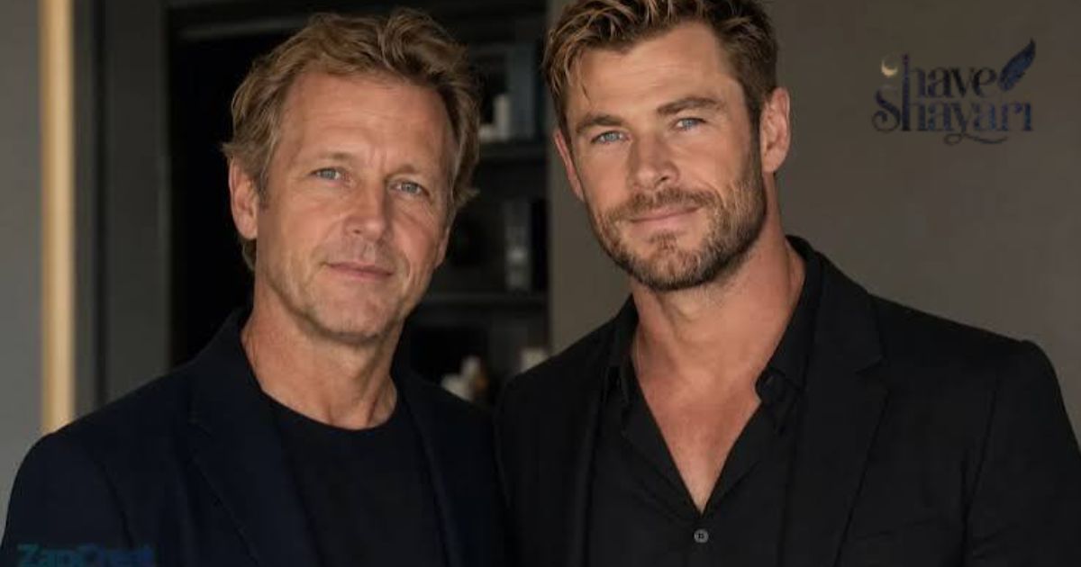 Jon Moeller and Chris Hemsworth